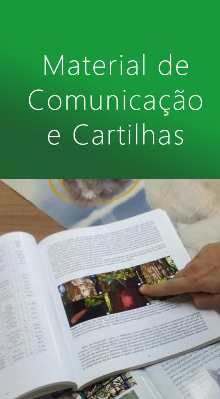 Material de Comunicação e Cartilhas